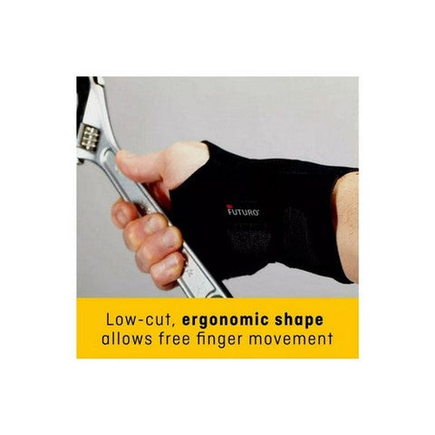 Futuro, Wrist Compression Stabilizing Brace Left Moderate Small Medium, 1 Each