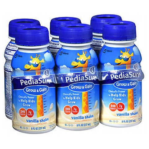 Grow And Gain Kids Nutritional Shake Vanilla 48 Oz (Count Of 6) by Pediasure