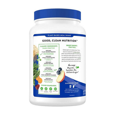Orgain, Organic Meal Powder Creamy Chocolate Fudge, 2.01 lbs Orgain