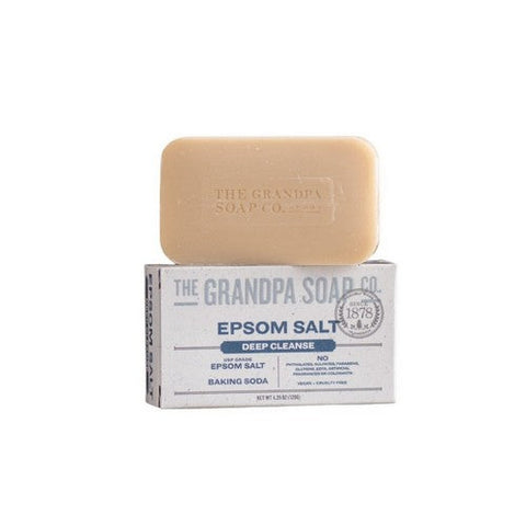 Grandpa's Brands Company, Epsom Salt Deep Cleanse Bar Soap, 4.25 Oz Grandpa's Brands Company