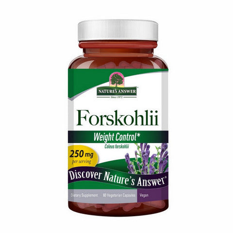Nature's Answer, Forskohlii, 250 Mg, 60 Veg Caps Nature's Answer