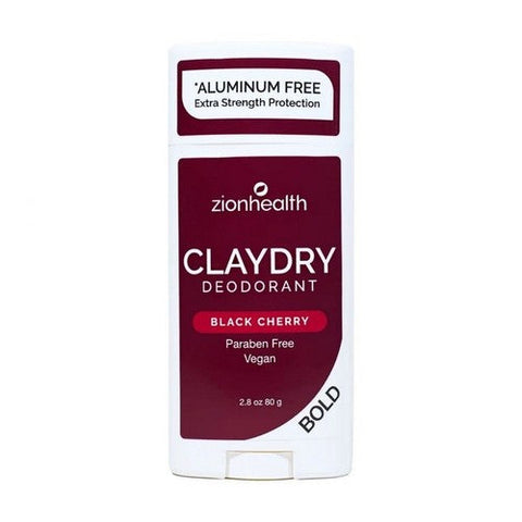 Zion Health, Claydry Bold Deodorant Sandalwood, 2.8 Oz Zion Health