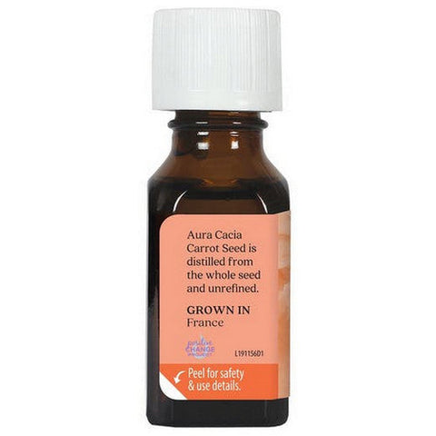 Aura Cacia, Essential Oil Carrot Seed, (daucus carota) 0.5 Fl Oz Aura Cacia