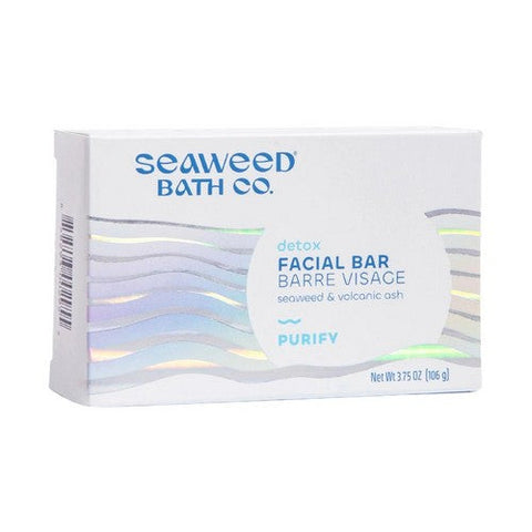 Sea Weed Bath Company, Purifying Detox Facial Soap Bar, 3.75 Oz Sea Weed Bath Company