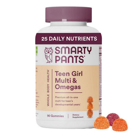 Teen Girl Multi And Omega 3 Fish Oil Gummy 90 Count by SmartyPants