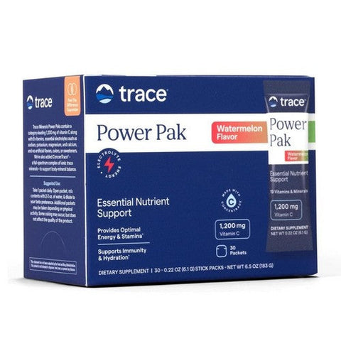 Trace Minerals, Electrolyte Stamina Power Pak Watermelon, 30 Packets Trace Minerals