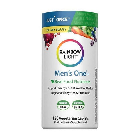Rainbow Light, High Potency Men's One Daily Multivitamin, 120 Tablets Rainbow Light