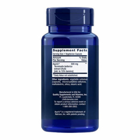 Life Extension, Uric Acid Control, 60 Veg Caps Life Extension