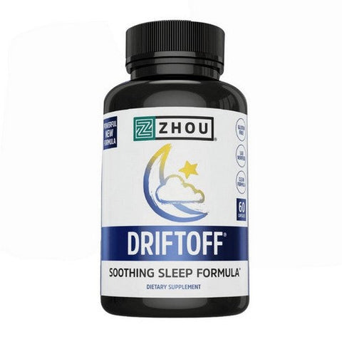 Zhou Nutrition, Driftoff Soothing Sleep Formula, 60 Caps Zhou Nutrition