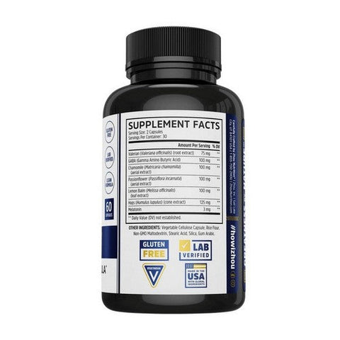 Zhou Nutrition, Driftoff Soothing Sleep Formula, 60 Caps Zhou Nutrition