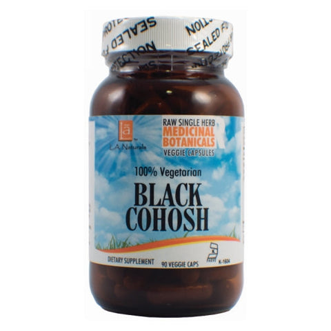 L. A .Naturals, Black Cohosh Raw Herb, 90 Veg Caps L. A .Naturals
