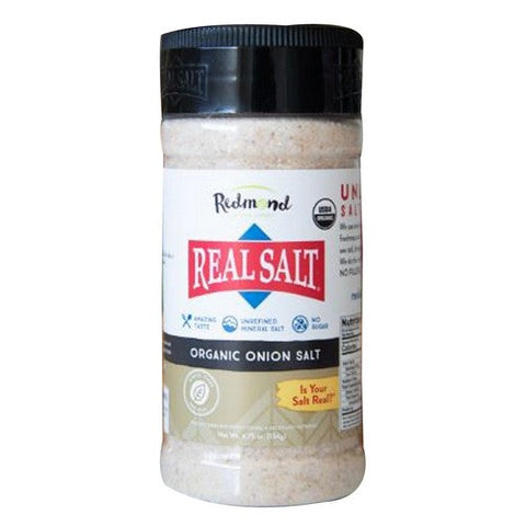 Redmond, Organic Onion Salt, 4.7 Oz Redmond