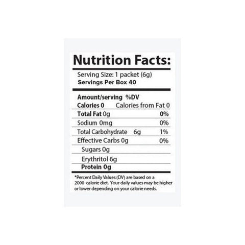 Health Garden, All-Natural Monk Fruit Sweetener Classic, 40 Packets Health Garden