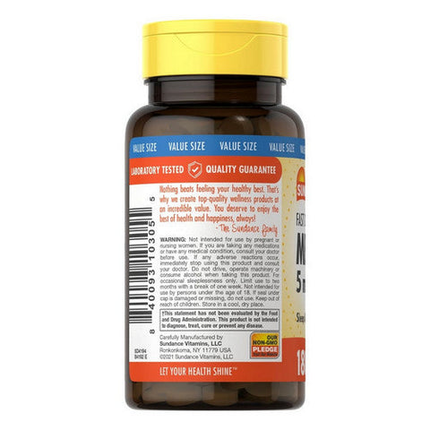 Sundance, Ultra Melatonin Fast Dissolve Tablets, 5 mg, 180 Tabs Sundance
