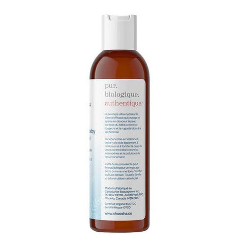 Shoosha, Calm Baby Calendula Oil, Unscented 4 Oz Shoosha
