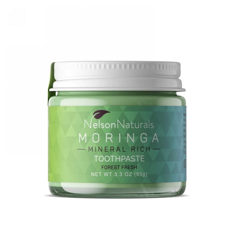Nelson Naturals, Activated Charcoal Toothpaste, Moringa Forest Fresh 3.3 Oz Nelson Naturals