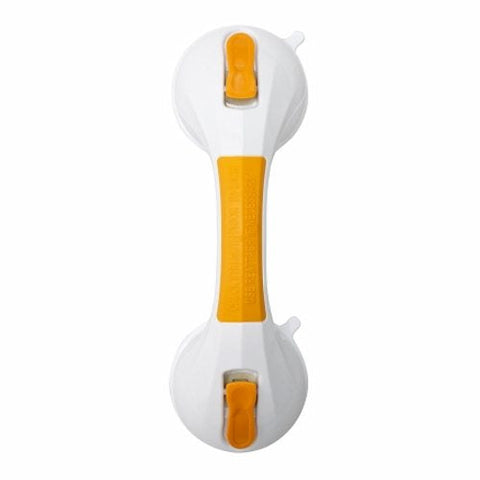 McKesson, Suction-Cup Grab Bar White / Yellow Plastic, Count of 1 McKesson