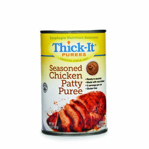 Thick-It, Puree Thick-It  14 oz. Container Can Seasoned Chicken Patty Flavor Ready to Use Puree Consistency, 14 Oz Thick-It