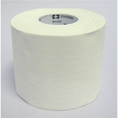 Kendall, Waterproof Medical Tape White 2 Inch X 10 Yard Cloth NonSterile, Case Of 12