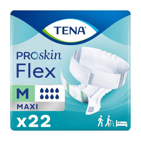 Tena, Unisex Adult Incontinence Belted Undergarment ProSkin Flex Maxi Size 12 Disposable Heavy Absorbency, Case Of 3 Tena