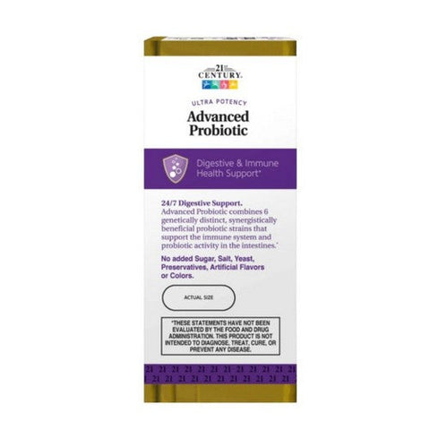 21st Century, Probiotic Advanced, 60 Caps 21st Century