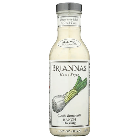 Briannas, Drssng Bttrmlk Rnch Clssc, 12 Oz(Case Of 6) Briannas