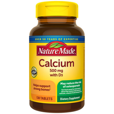 Calcium With D3 130 Tabs by Nature Made