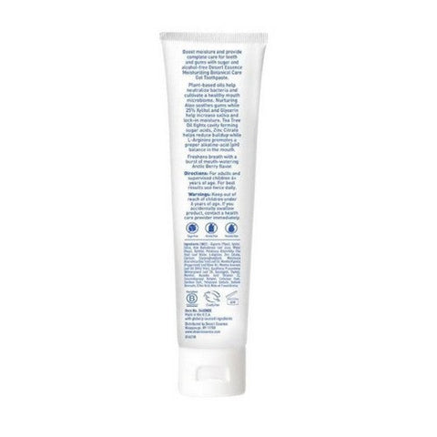 Desert Essence, Moisturizing Botanical Care Gel Toothpaste Arctic Berry, 4.5 Oz Desert Essence