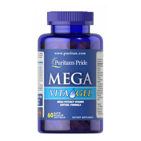 Mega Vita Gel 60 Softgels by Puritan's Pride