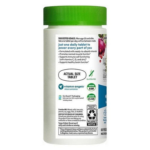 Rainbow Light, Men's One 50+ Daily Multivitamin, 60 Tabs Rainbow Light