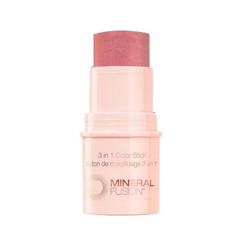 Mineral Fusion, 3-In-1 Color Stick Rosette, 0.16 Oz