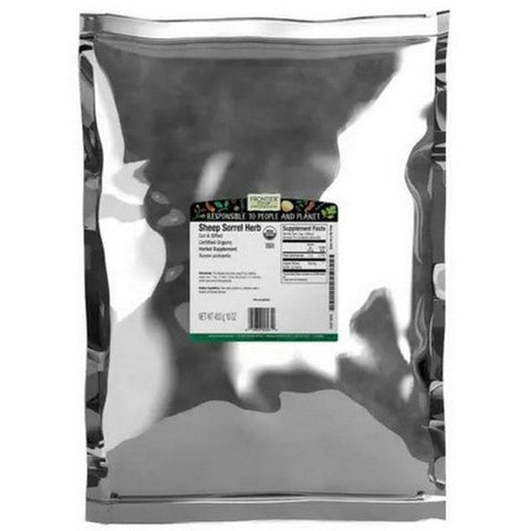 Frontier Coop, Organic Sheep Sorrel Herb Cut & Sifted, 1 Lb Frontier Coop