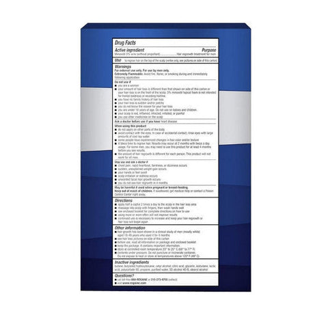 Rogaine, Men's Hair Regrowth Treatment Unscented, 6.33 Oz Rogaine