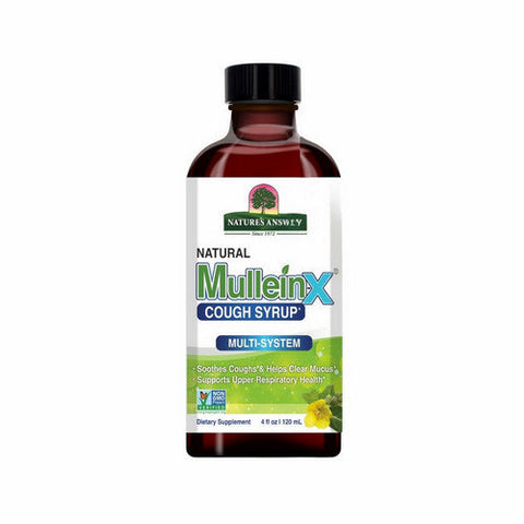 Nature's Answer, Natural Mullein-X Cough Syrup, 4 Oz Nature's Answer