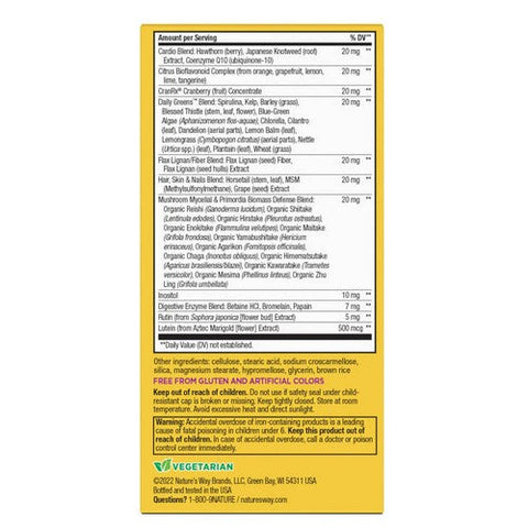 Alive, Once Daily Women's Ultra Potency, 30 Tabs Alive