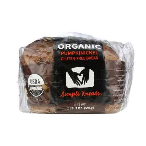 Simple Kneads, Organic Pumpkinickel Brend, 21 Oz(Case Of 6) Simple Kneads