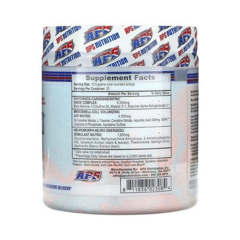 Aps Nutrition, Mesomorph Cotton Candy, 388 Grams Aps Nutrition
