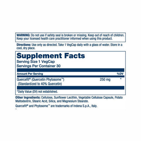 Solaray, Quercetin, 30 Count Solaray