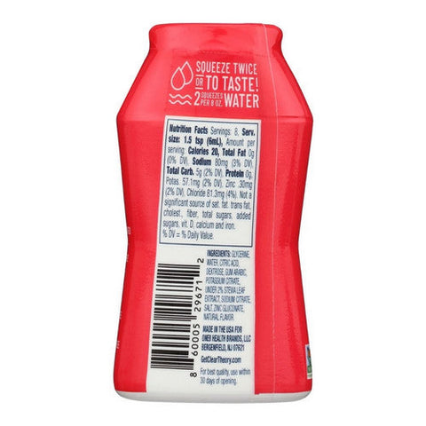Clear Theory, Water Boost Fruit Punch, 1.62 Oz (Case Of 12) Clear Theory
