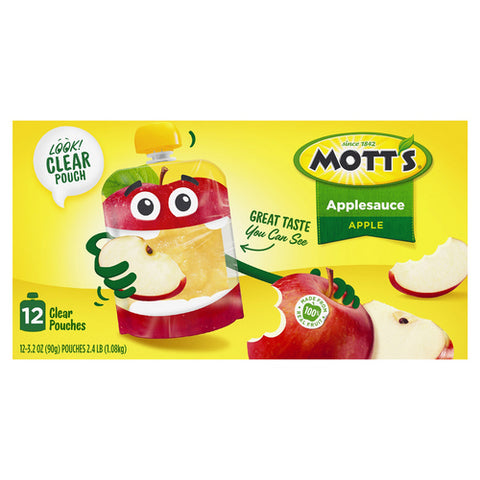Original Applesauce Pouches 38.4 Oz (Case Of 4) by Mott's