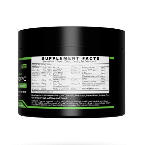 EC Sports, Brain Boost 2X NooTropic Powder Cherry Limeade, 229 Grams EC Sports