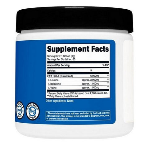 Nutricost, BCAA Powder, 30 Serving Nutricost