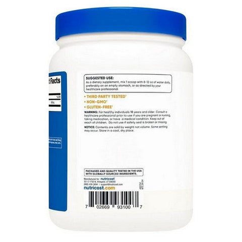 Nutricost, Gaba Unflavored, 500 Grams Nutricost