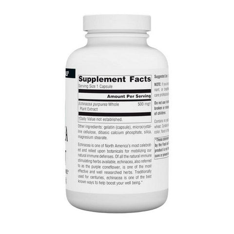 Source Naturals, Echinacea Root, 500 MG, 200 Caps Source Naturals