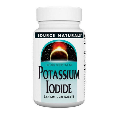 Source Naturals, Potassium Iodide, 32.5 Mg, 60 Tabs Source Naturals