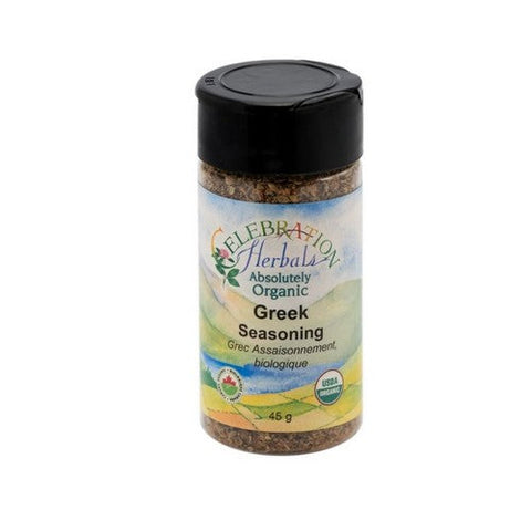 Celebration Herbals, Organic Greek Seasoning, 1.59 Oz Celebration Herbals