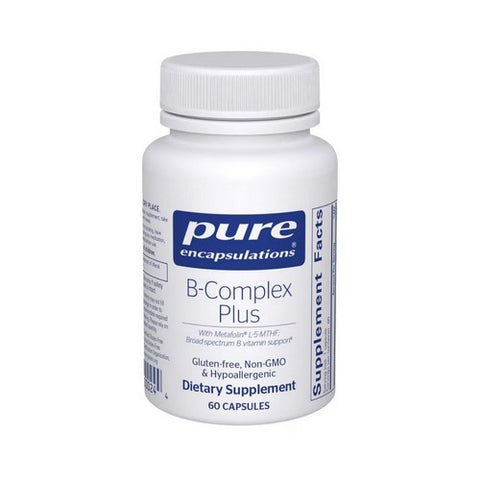 B-Complex Plus 60 Caps by Pure Encapsulations