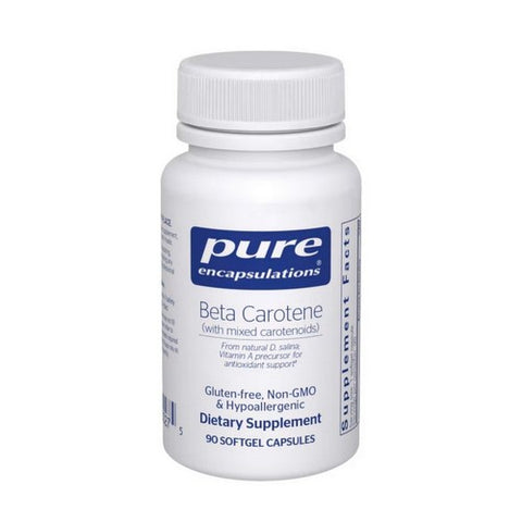Beta Carotene 90 Caps by Pure Encapsulations