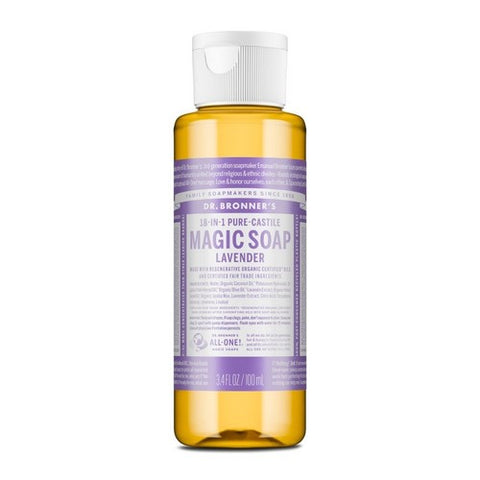 18-In-1 Pure Castile Magic Soap Lavender 3.4 Oz by Dr.Bronner's
