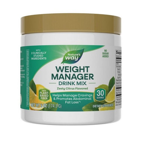 Weight Manager Drink Mix Powder Zesty Citrus 6 Oz by Nature's Way